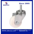 Medium Duty White Nylon Rigid Caster Wheel